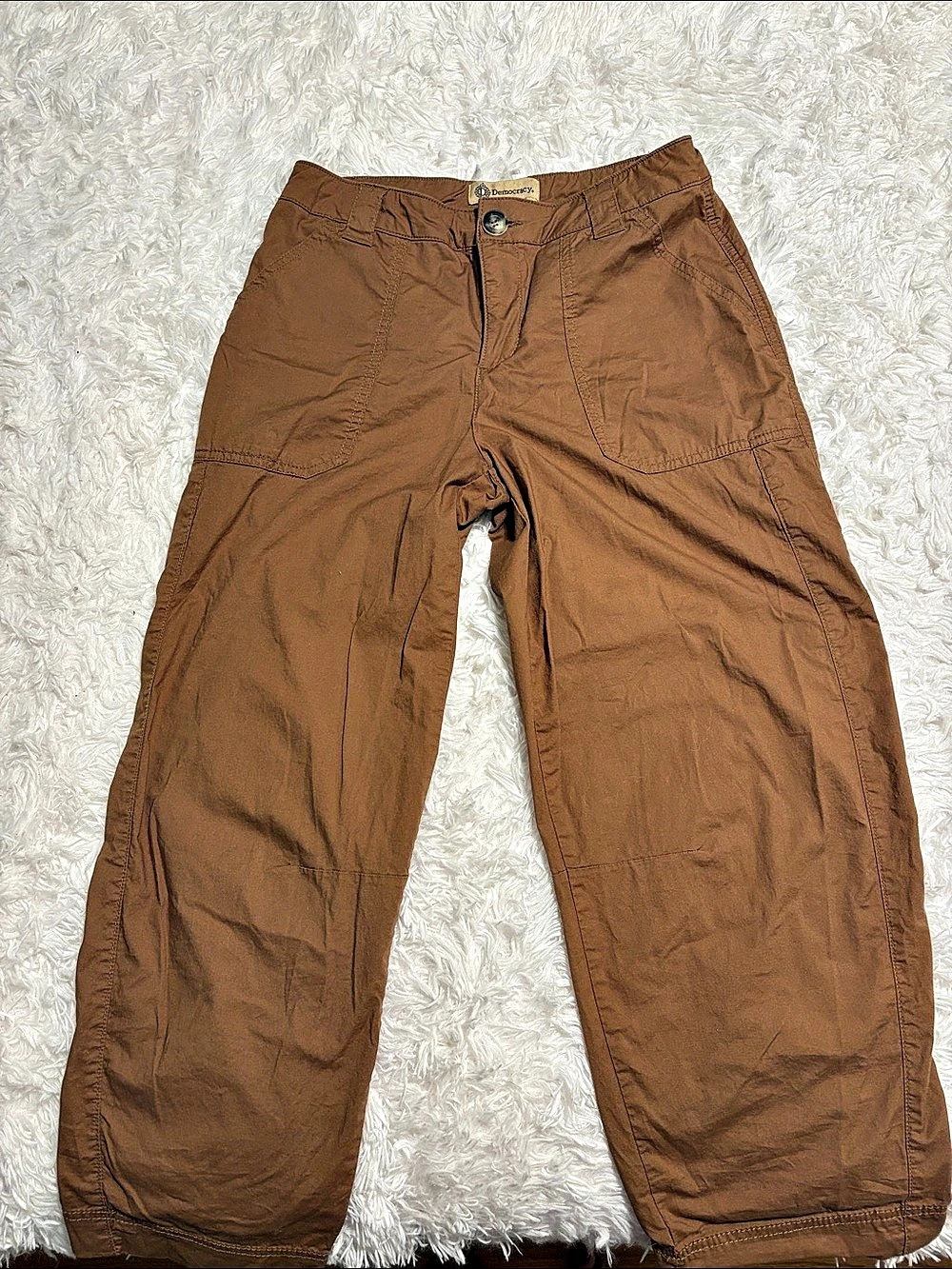 Democracy Brown Pants Size 6 Like New